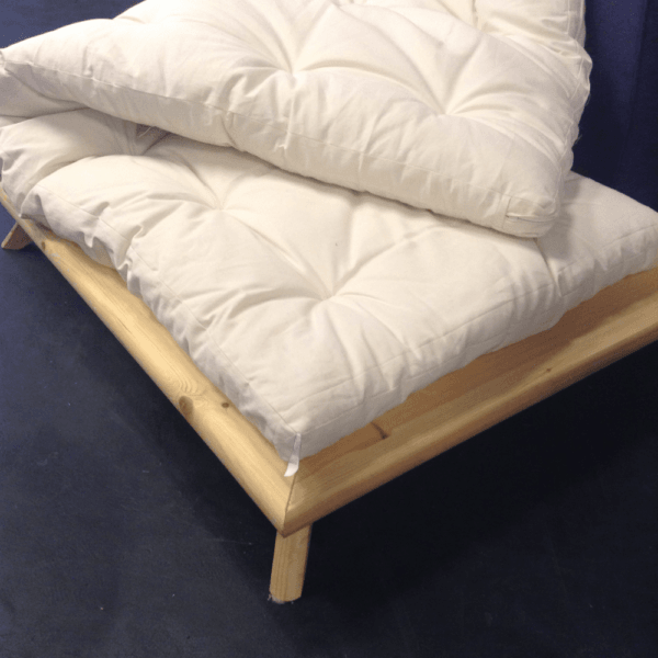 Bäddmadrass futon i valfritt tyg och storlek